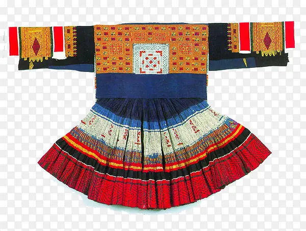 苗族传统特色服装