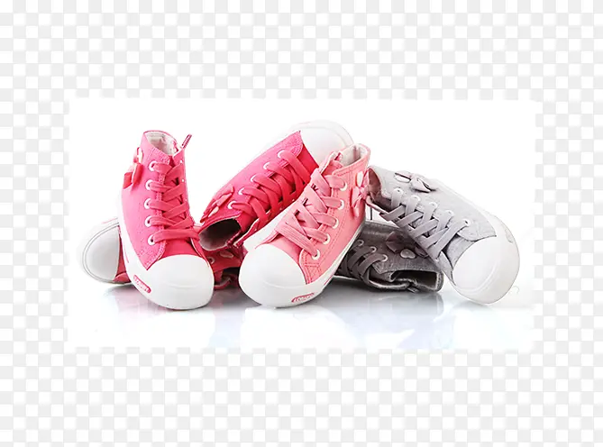 粉红色鞋子