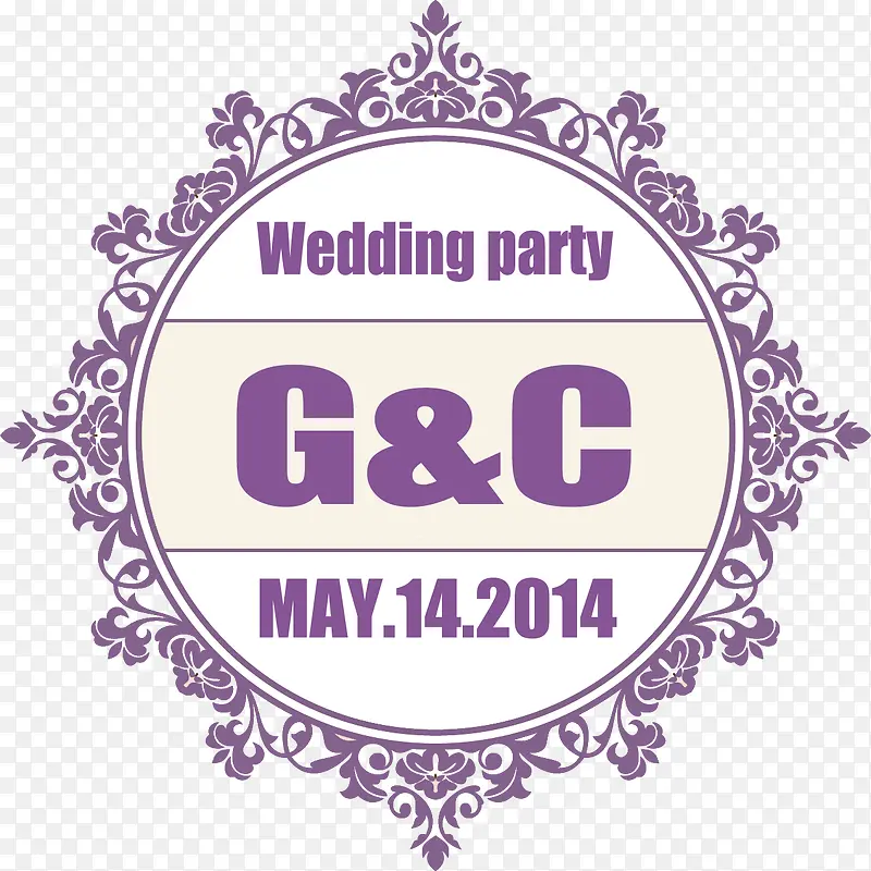 婚礼字体logo