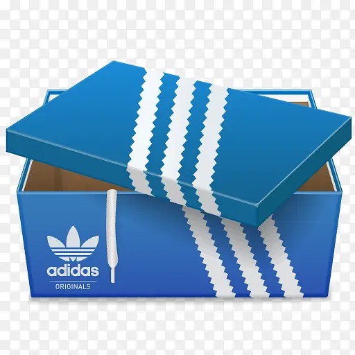 Adidas跑步鞋盒子图标
