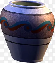 中式花纹瓷器装饰