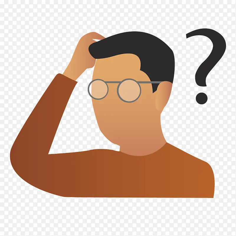 问题男人PNG图片素材下载_图片编号qmredjrw-免抠素材网
