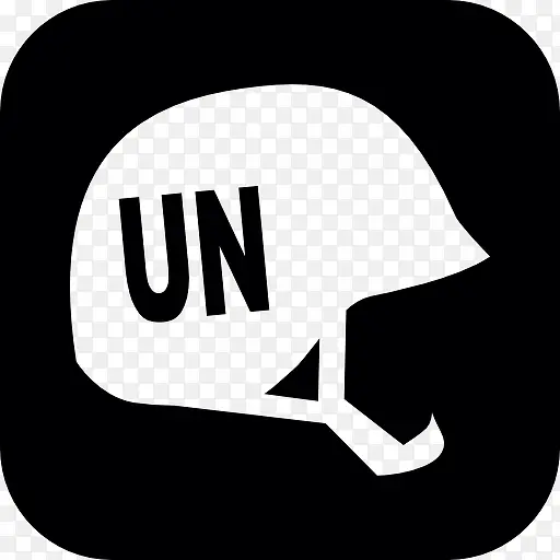 联合国志愿者头盔图标