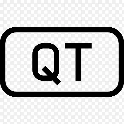 QT文件接口符号概述圆角矩形图标