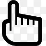 手指针Lineart-Essentials-icons