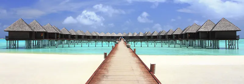 国外旅游马尔代夫背景banner