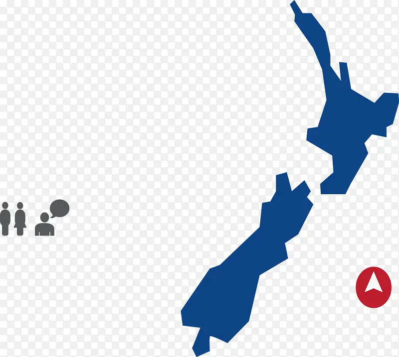 新西兰旅游地图