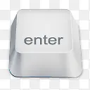 enter白色键盘按键装饰