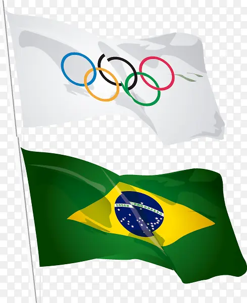 巴西里约奥运会旗子