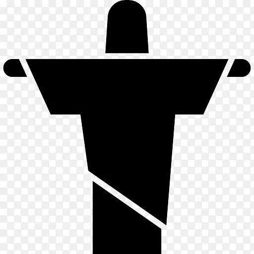 基督救世主巴西雕塑图标