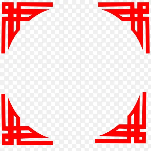 红色边框