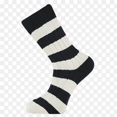 黑白条纹袜子