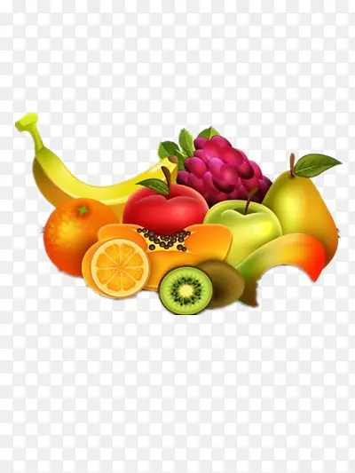 健康水果矢量图