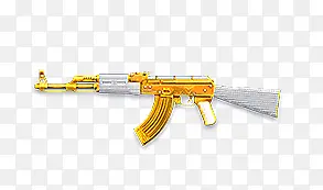 黄金AK45冲锋枪机关枪