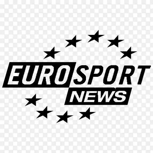 欧洲体育台新闻黑色电视频道图标