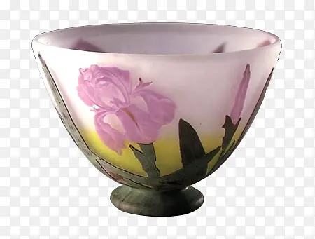 粉色琉璃杯