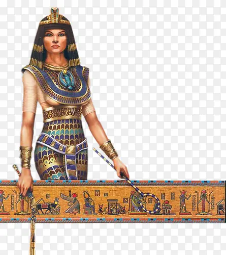 古埃及女子壁画