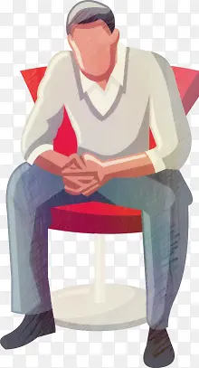 矢量商务男性