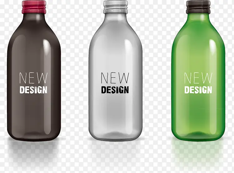 工业设计玻璃瓶设计图片eps素
