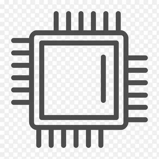 处理器处理器硬件图标处理器图标