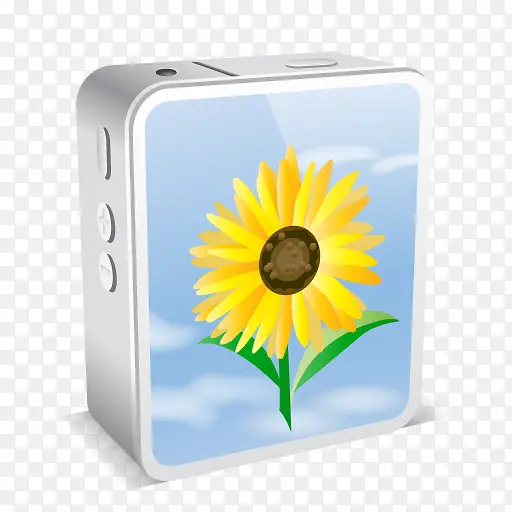 iPhone4迷你白花iphone-4-mini-icons