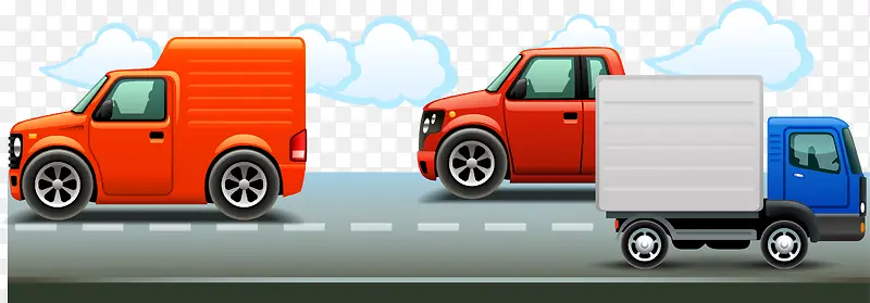 矢量货车