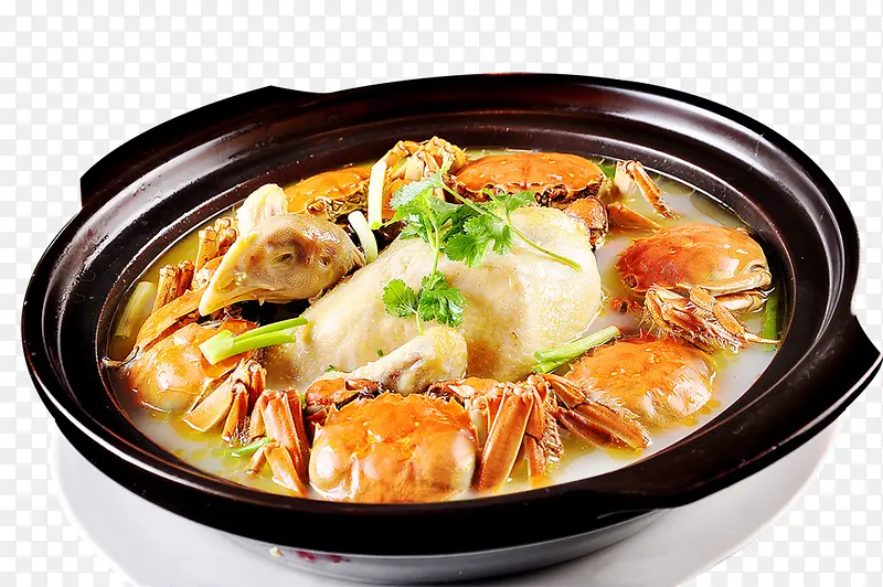 海鲜汤海鲜一锅鲜