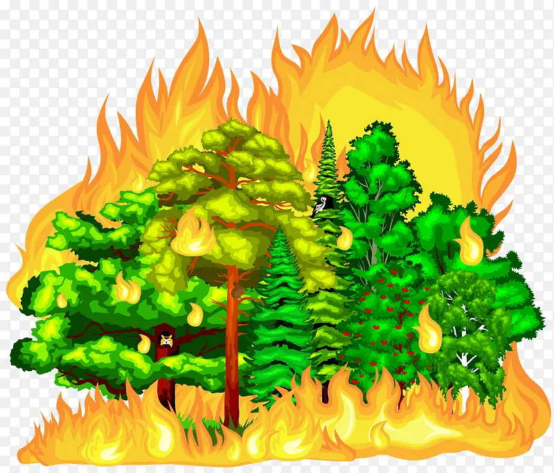 森林失火