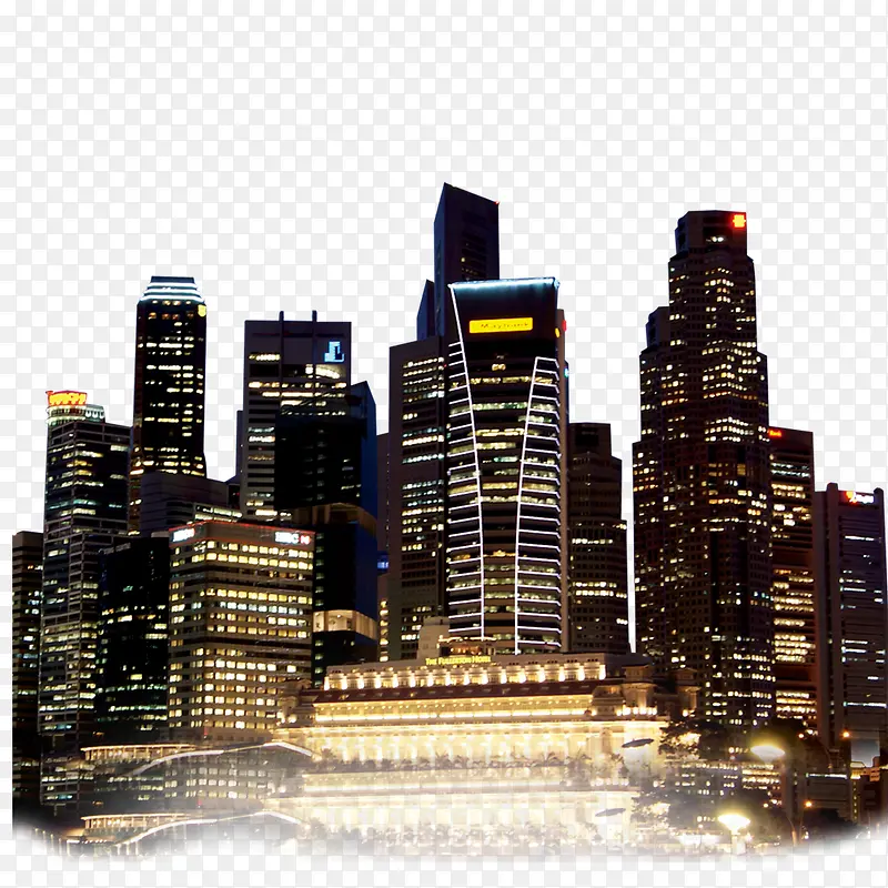 城市夜景PNG图片素材下载_图片编号qvmwpmox-免抠素材网