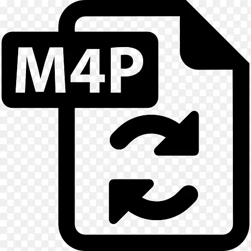 M4P文件图标