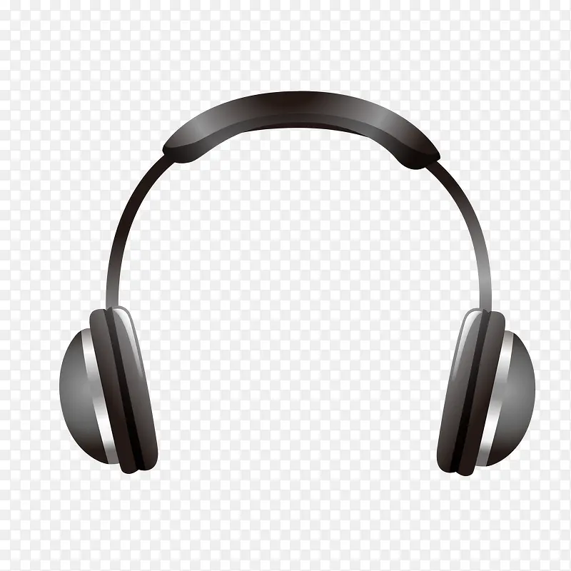 矢量手绘音乐耳机
