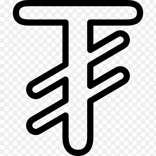 蒙古图格里克货币符号图标