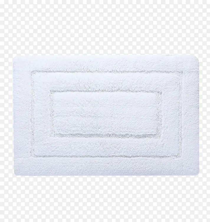 白色纯棉地毯