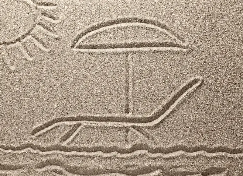 沙子质感创意