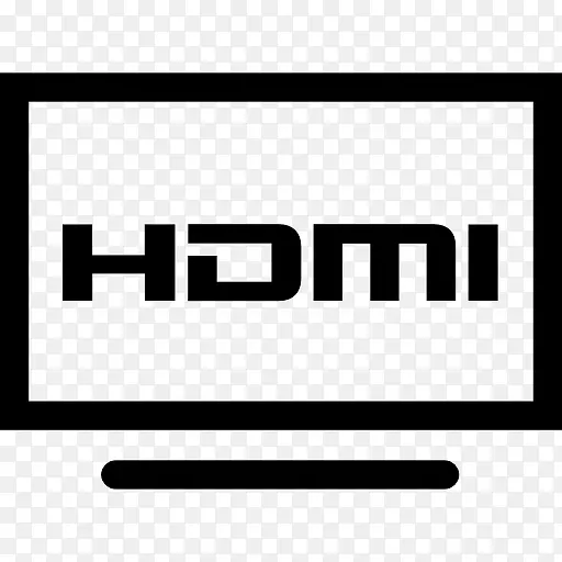 HDMI高清晰度多媒体接口图标
