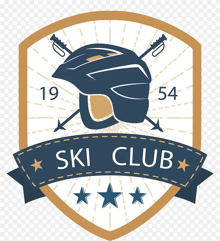 冬季滑雪俱乐部标签