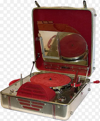 古典便携唱片机