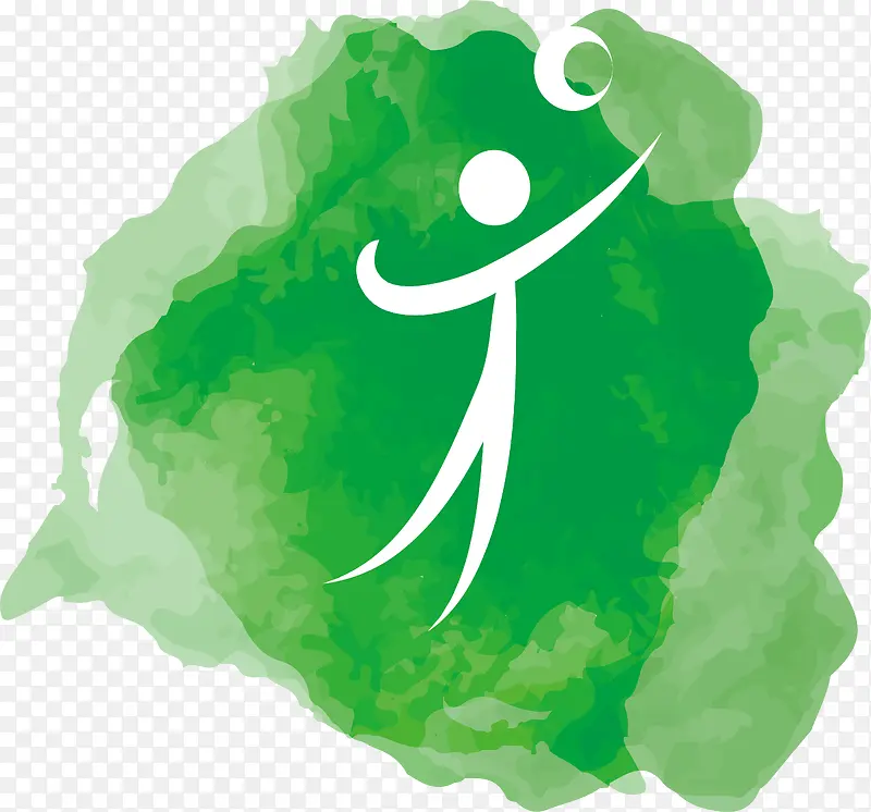排球logo设计