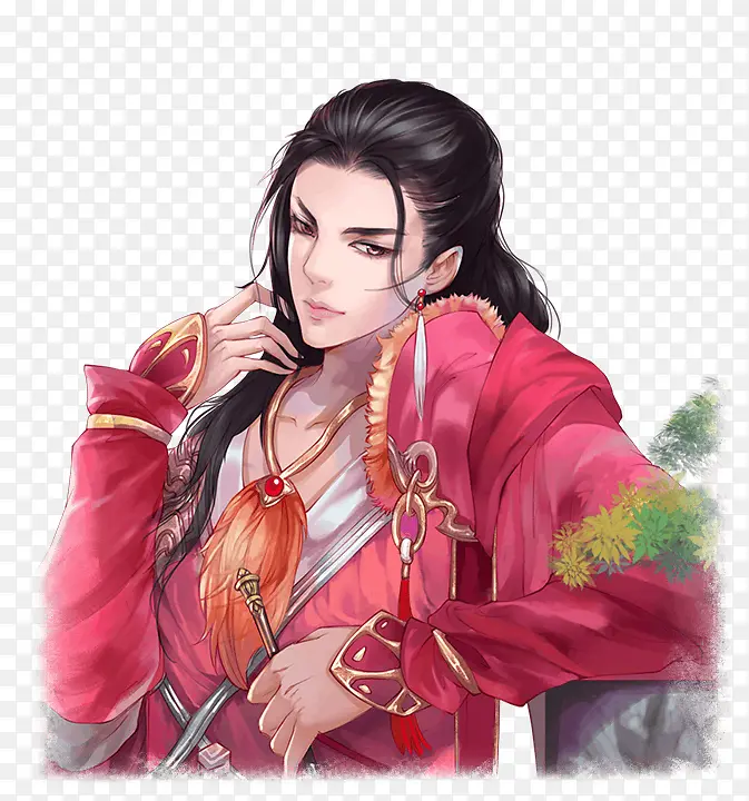瑯琊榜红色游戏人物男性
