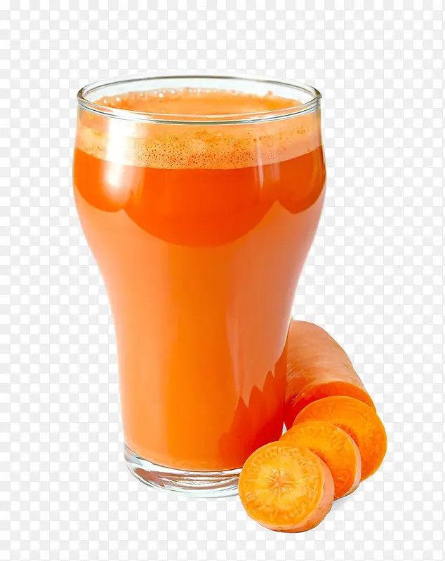 一杯胡萝卜汁