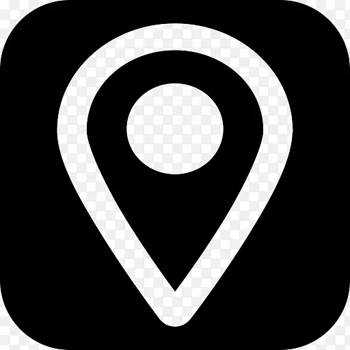 GPS位置地图标记销基本界面