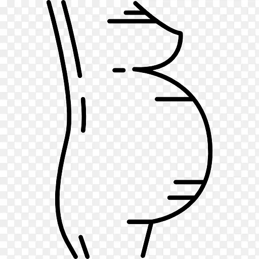 女人怀孕图标