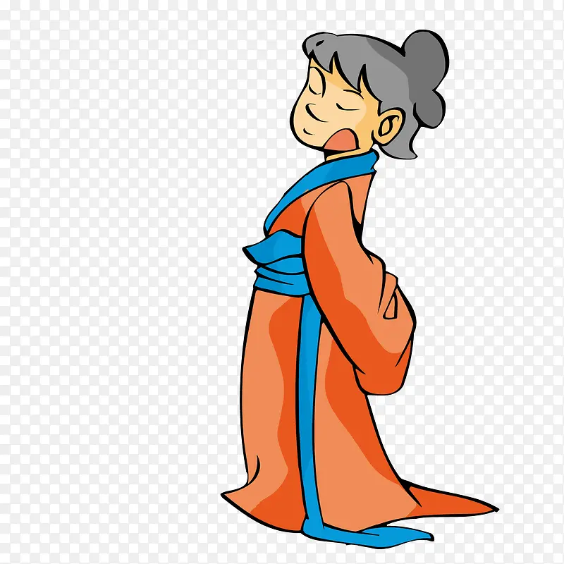 吟诗的女诗人PNG图片素材下载_图片编号ylvkloxr-免抠素材网