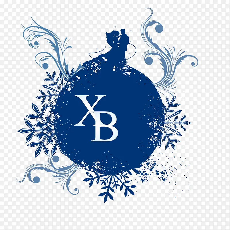 XB心心相印爱情logo