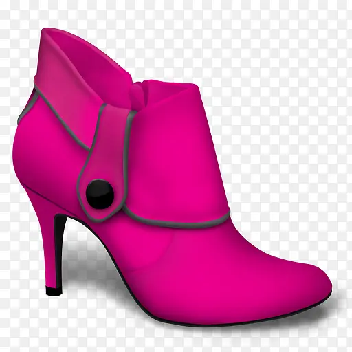 穿高跟鞋的鞋子pink-icons