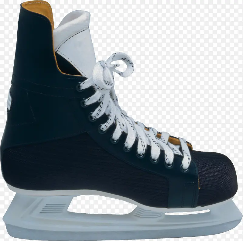 黑色的滑冰鞋