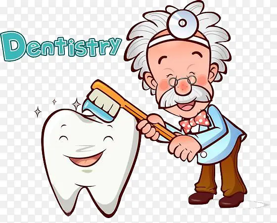 牙科大夫牙齿素材
