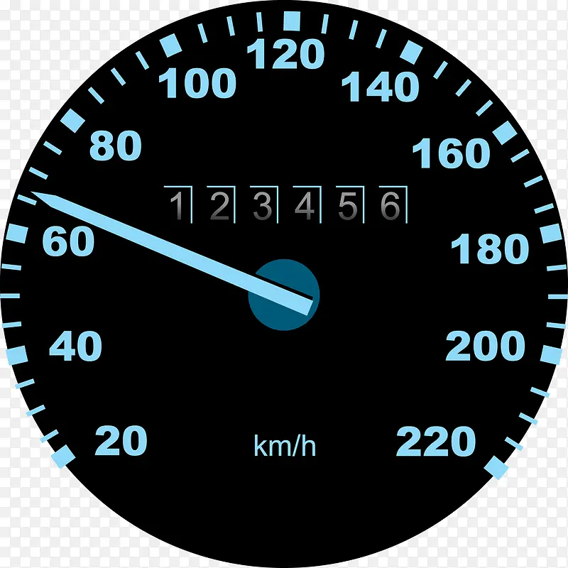 汽车时速表码表设计图片