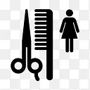 女人理发师帐户的人人人类用户女