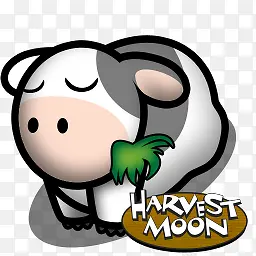 Harvest Moon卡通奶牛